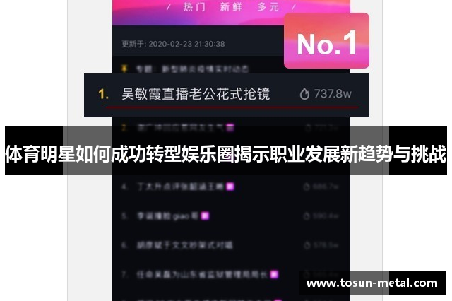 体育明星如何成功转型娱乐圈揭示职业发展新趋势与挑战